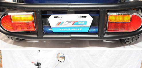 簡特新款老年雙人電動三輪車成人休閑代步電瓶車殘疾助力車進(jìn)電梯