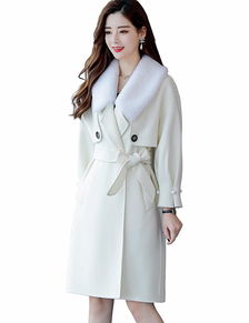 【品牌服裝多是幾折拿貨哥芙妮大口袋雙面羊毛】- 